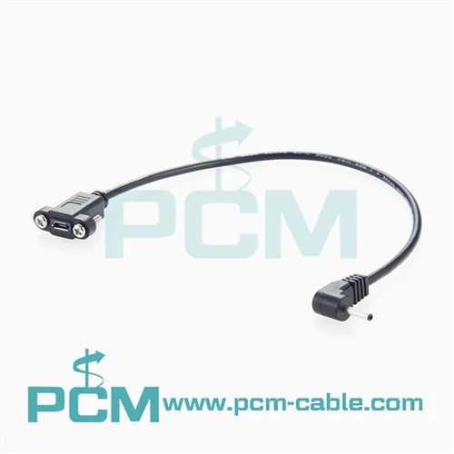 Micro USB til DC 2,5*0.8mm snúra