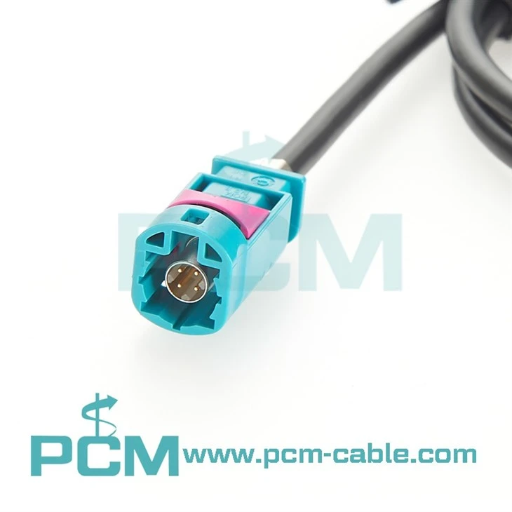 4 Pin HSD LVDS Code Z Male Plug to Female Jack Connector Signal Cable