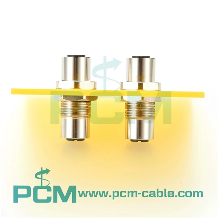 M12 Panel Feed-through Connector