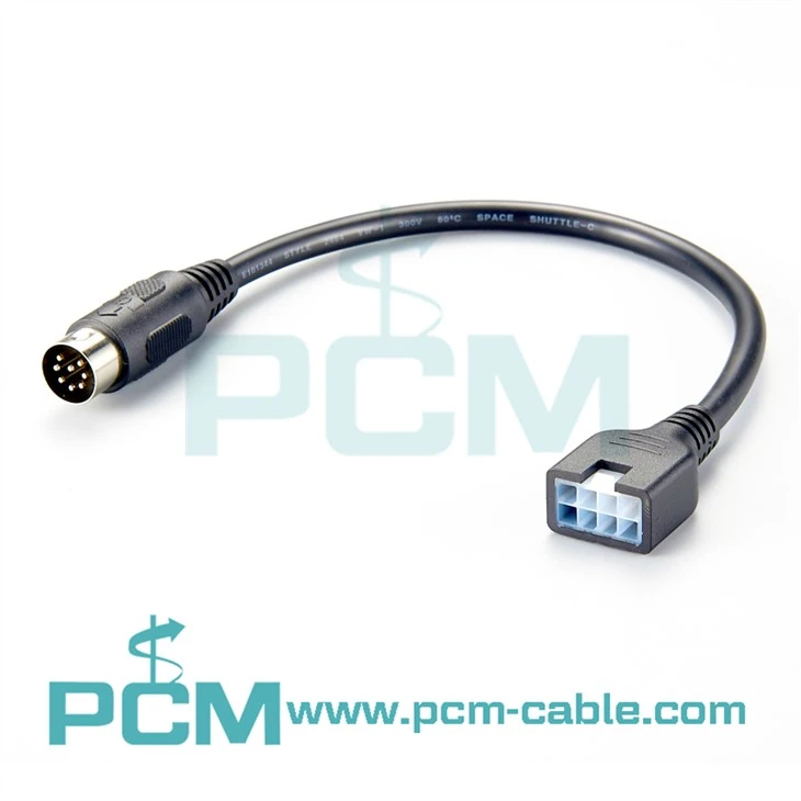 Molex Mini Fit snúrusamsetning 8 pinna DIN til 8 Way Mini Fit belti