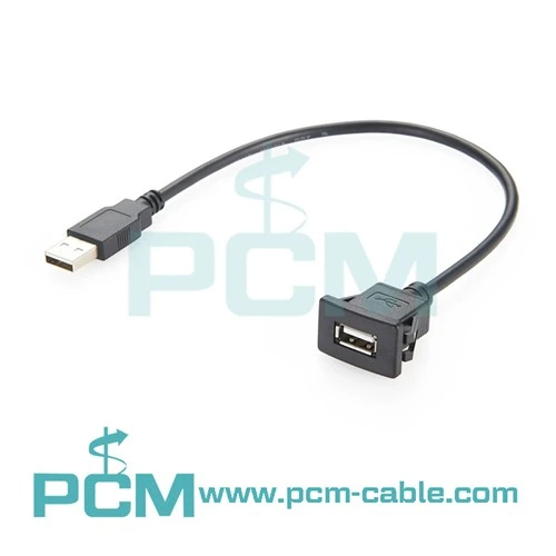 Settu inn USB 2 fyrir veggfestingu.0 Sláðu inn framlengingarsnúru